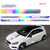 5 Pieces  Reflective Stripe Vinyl Car Side Sticker Auto Body Racing Sports Decals Universal Car Truck DIY Decal Stripe Vinyl Stickers Decoration