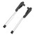 2pcs 230mm RV Window Support Rod Telescopic Aluminum Alloy Oxidation Resistance Lift Strut for Caravan Yacht