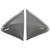 2pcs Windshield Leg Guard Left Right Windscreen Leg Protector Replacement for PCX150 PCX125 2018‑2020