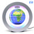Floating Globe with LED Light 6 Inch Magnetic Levitation Rotating World Map with Multicolor Light Base Creative Anti Gravity Globe Lamp for Children Gift Home Office Desk Decoration Teaching Demo