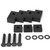Car Rear Seat Recline Kit Seat Spacers Bolts Washers for Jeep Wrangler JK JKU JL JLU 07-18
