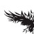 Eagles Car Decal DIY Styling Decorative Eagle Graphic Car Sticker Universal Auto Body Hood Decal Accessories Black