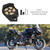 Motorcycle Stator Cover Engine Guard Aluminum Alloy Replacement for Versys Kle 650 Kle650 2006‑2020Black