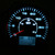 85mm Analog GPS Speedometer Odometer 0‑35Knots IP67 Waterproof 9‑32V with 8 Backlit for Marine Vessel Truck