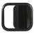 500x450mmm Rounded Sliding Windows Black Aluminum Alloy Frame UV Resistant with Movable Insect Screen for Caravan Camper Trailer RV for 33-38mm Wall Thickness