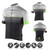 Mesh Fabric Cycling Quick Dry Breathable Bike Sports Tight Shirt Short Sleeve Clothing(#04,2XL)