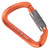 Outdoor DShaped Carabiner Auto Locking Carabiner Safety Buckle for Camping Climbing(Orange )