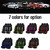 9 Pcs Car Seat Cover Vehicle Protective Cushion Four Seasons Universal Full Surround Headrest Auto Interior Decoration for Most Car Truck Suv Van Seam Style