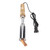 Electric Soldering Iron with Chisel Tip and Wood Handle Solder Station Repair Tool (300W)