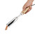 Electric Soldering Iron with Chisel Tip and Wood Handle Solder Station Repair Tool (300W)