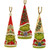 Christmas Decorations Christmas Tree Green Hair Monster Pendant Resin Hanging Pendant Gifts for Family and Friends