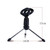 Desktop Microphone Tripod Stand Portable Adjustable Fishing Tripod Microphone Clip for Conferences Meeting