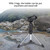 Desktop Microphone Tripod Stand Portable Adjustable Fishing Tripod Microphone Clip for Conferences Meeting