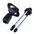 Desktop Microphone Tripod Stand Portable Adjustable Fishing Tripod Microphone Clip for Conferences Meeting