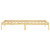 810007 vidaXL Bed Frame without Mattress Solid Wood 100x200 cm
