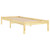 810007 vidaXL Bed Frame without Mattress Solid Wood 100x200 cm