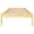 810007 vidaXL Bed Frame without Mattress Solid Wood 100x200 cm