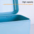 2PCS Bread Box Metal Bread Container Vintage Design Food Storage Tank for Home Kitchen Use