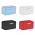 2PCS Bread Box Metal Bread Container Vintage Design Food Storage Tank for Home Kitchen Use