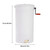 2 Frame Plastic Manual Bee Honey Extractor Honeycomb Beekeeping Equipment White