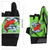 1 Pair New 3 Finger Cut Anti Slip Gloves for Fishing Outdoor Sports (Green)
