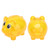 Transparent Plastic Money Saving Box Break Resistance Pig Shaped Piggy Bank for ChildrenL