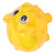 Transparent Plastic Money Saving Box Break Resistance Pig Shaped Piggy Bank for ChildrenL