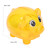 Transparent Plastic Money Saving Box Break Resistance Pig Shaped Piggy Bank for ChildrenL