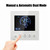 Wall Thermostat Programmable LCD Display Touch Button Heating Digital Thermoregulator Temperature Controller for Home Room