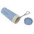 Water Bottle Wheat Straw Double Layer Healthy Student Cup 300ML (Blue)