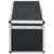 vidaXL Storage Cases 2 pcs Black Aluminium