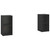 vidaXL TV Cabinets 2 pcs Black 72x35x36.5 cm Engineered Wood