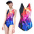 Women's One Piece Triangle Swimsuit One Piece Beachwear Durable Sports Swimsuit for Swimming Fitness