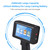 Handheld Printer Portable Inkjet Printer 600dpi High Definition Inkjet Code Printer with 4.3 Inch LED Touchscreen Quick-Drying Ink Cartridge for Label/Production Date/Barcode/Trademark/Logo/Graphic etc.