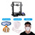Creality 3D Ender-3 Pro High Precision 3D Printer DIY Kit MK-8 Extruder with Resume Printing Function Heatbed Support 220*220*250mm Printing Size for Home & School Use
