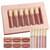HANDAIYAN 6Pcs Rose Matte Liquid Lipstick Set Waterproof Non-stick Long-lasting Lip Gloss Lip Makeup