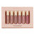 HANDAIYAN 6Pcs Rose Matte Liquid Lipstick Set Waterproof Non-stick Long-lasting Lip Gloss Lip Makeup