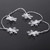 Snow Flower String Lights Tree Ornament Wedding Party Garden Hanging Decor 2.5m Warm White