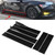 Side Skirt Winglet Splitters Diffuser Glossy Black for Car Sedan Coupe 2 Door 4 Door Universal