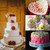 3PCS Rose Petal Molds Rose Petal Cutter for Cake Fondant Decorating Baking Tools