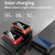 30000mAh Power Bank Portable Solar Wireless Charger External Battery With Led Light High Capacity Waterproof Drop Proof Outdoor Power Bank