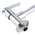 Copper Folding Kitchen Tap Single Cold Sink G1/2" Water Faucet Chromeplate