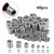 60pcs Stainless Steel Thread Repair Kit M3 M4 M5 M6 M8 M10 M12