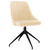 vidaXL Chaises à manger lot de 2 Crème Velours