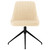 vidaXL Chaises à manger lot de 2 Crème Velours