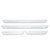 Car Door Pedal Lights Colorful Magnetic Induction Entry Sill Guard Protector Plate Pathway Plate Lamp Front Rear