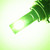 Pair Fog Lamp Bulbs Headlight LED 3000LM 30W EV19 H8/H11 Lime Lighting IP68 Waterproof