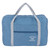 Travel Foldable Storage Carry Luggage Tote Bag (Blue)