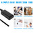 F220 5.5mm Industrial Endoscope WiFi Borescope Inspection Camera Built-in 6 LEDs IP67 Waterproof for iOS/Android Smartphones