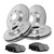 Front & Rear Kit Brake Rotors & Ceramic Pads For  Buick Regal 1996